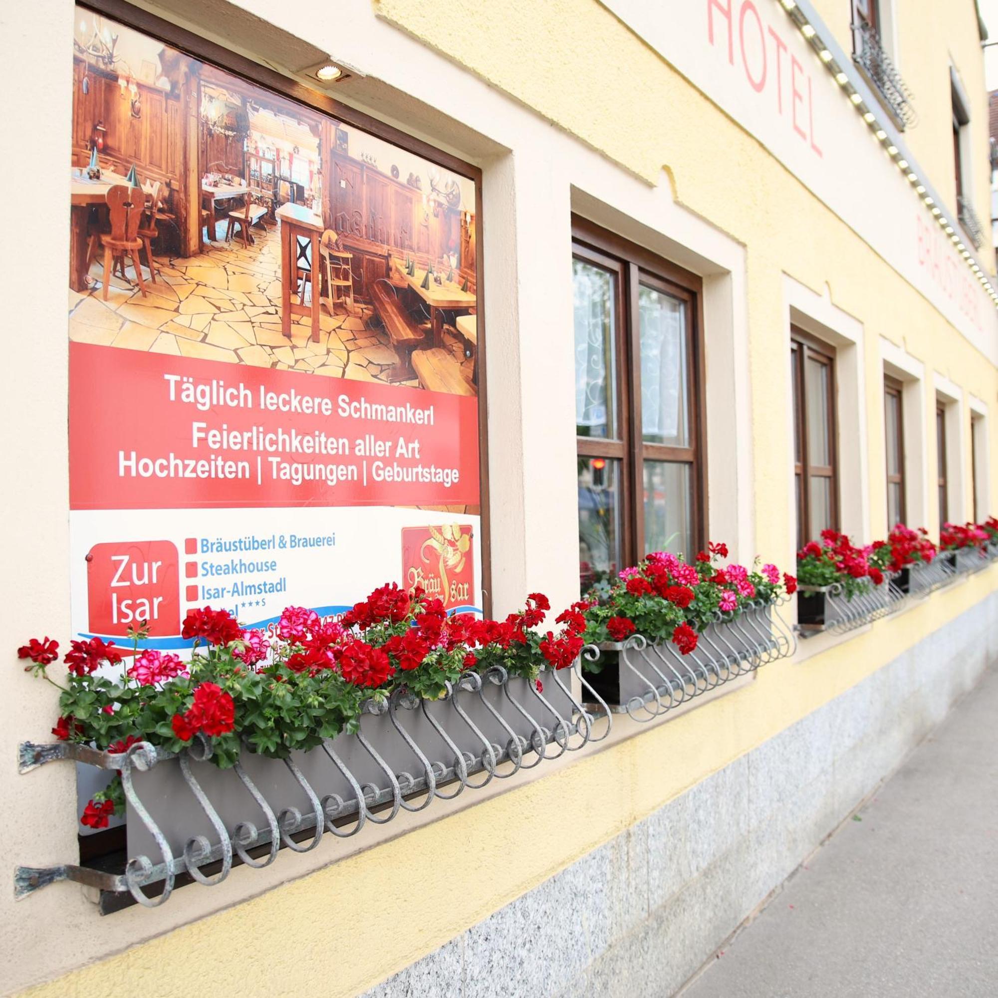 Hotel Zur Isar Plattling Buitenkant foto