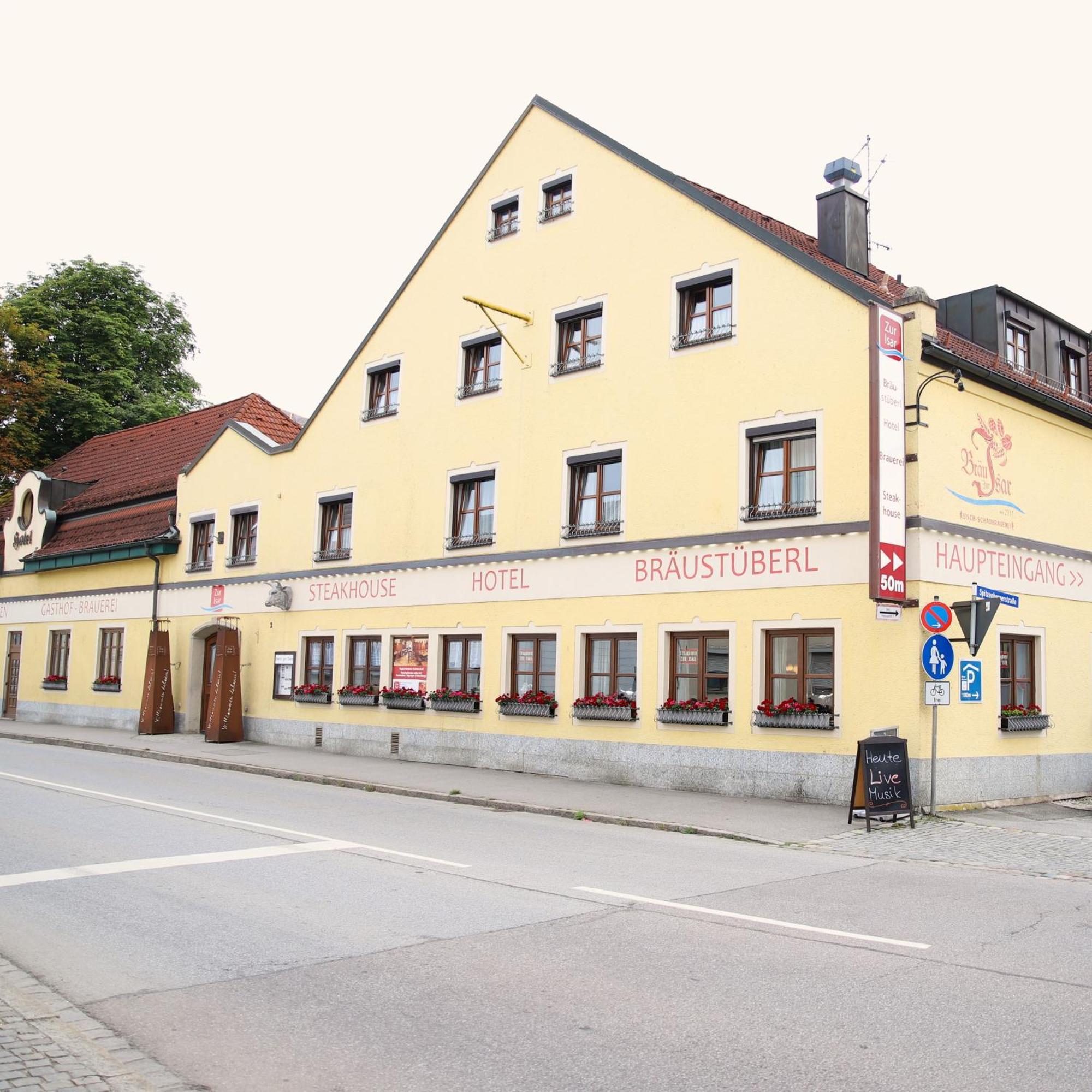 Hotel Zur Isar Plattling Buitenkant foto